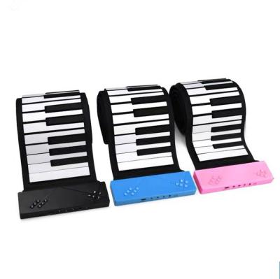 China Waterproof Hand Rolled Piano Roll Up Standard Piano 88 Keys Keyboard Piano for sale