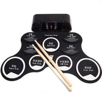 China 10 drum surface best selling portable ensemble eletronic drum professional drum kit for sale