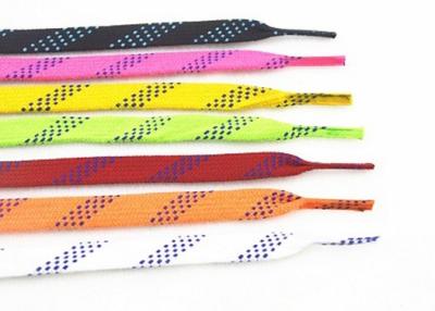 China High Tenacity Waxed Ice Skate Laces Custom Package Polyester Cotton Material for sale