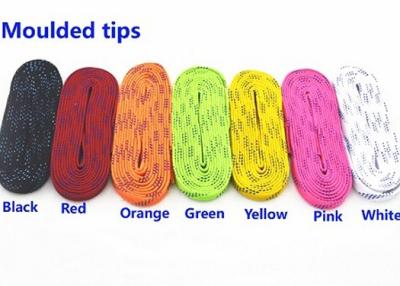 China Anti Abrasive Colored Skate Laces Wear Resistant , Roller Hockey Laces for sale