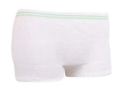 China Breathable Short Medical Mesh Panties , Disposable Maternity Underwear for sale