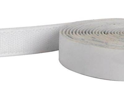 China 25M Self Adhesive Hook And Loop Tape Velcro Brand Industrial Strength Tape for sale