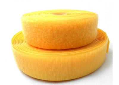 China Heat Resistant Adhesive Backed Hook And Loop Tape Polyester Nylon Material for sale