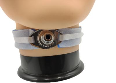 China Neckband Velcro Trach Ties Tracheostomy Tube Holder With Foam + Hook Material for sale