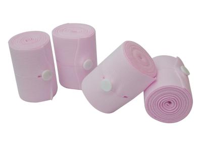 China Heart Monitor Transducer Belt Reusable Safe Material Pink Color With Button Holes for sale