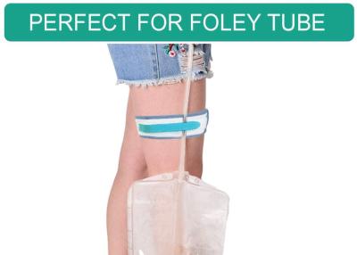 China 5cm FDA Reusable Silicone Foley Catheter Leg Bag Straps for sale