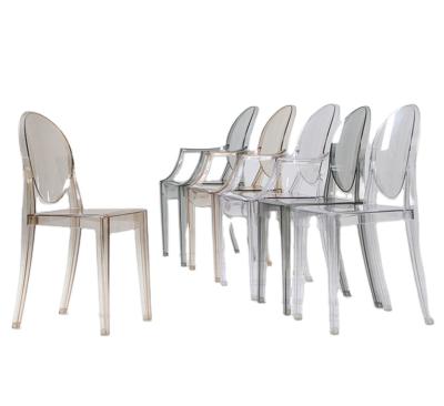 China Contemporary Heavy Duty Plastic Chair Armless Plastic Chair Furniture Other Transparent Plastic Furniture Chair for sale