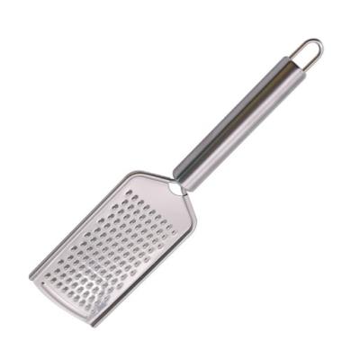 China Home Multifunctional Cheese Grater Stainless Steel Grater Vegetable Kitchen Instruments Flat Grater for sale