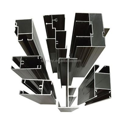 China Decorations EN AW 6063 Profile Aluminum Extruded Profiles For Sideboard for sale