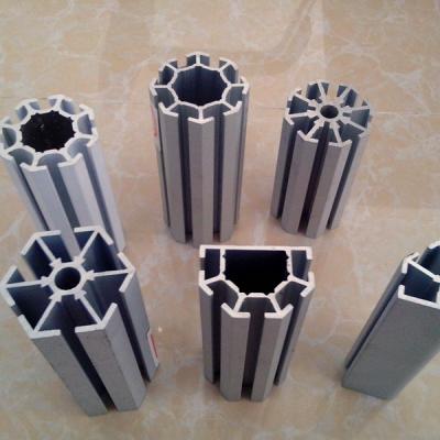 China Decorations Anodized Standard Extrusion Aluminum Profile 40*80 For Solar Panel for sale