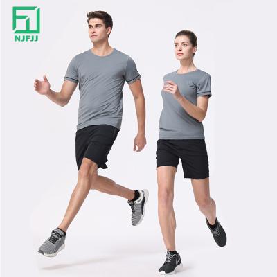 China Shirts & Main 2022 wholesale men's ice silk sports gym running quick-drying T-shirt on sale for sale