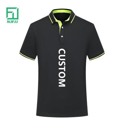 China Anti-Wrinkle Custom Short Sleeve Workout Polo Shirt Fashion Unisex T-Shirt Polo Shirt for sale