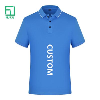 China Quick Dry 100% Anti-wrinkle Polyester Sports Polo Shirts for sale