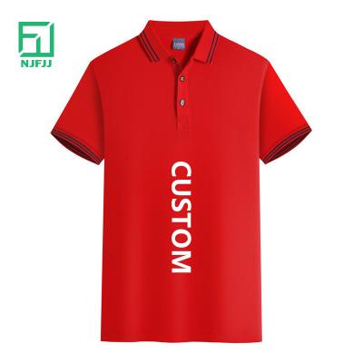 China 100% Smooth And No Pilling Cotton Anti-Wrinkle Polo Shirts for sale