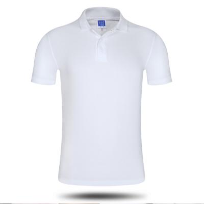 China Anti-Wrinkle Custom White Plain Casual Short Sleeve Plus Size Summer Promotion Basic Polo Shirt for sale