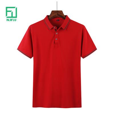 China High Quality Anti-wrinkle Polo Shirts Business Style Polo Shirt With Custom Logo for sale