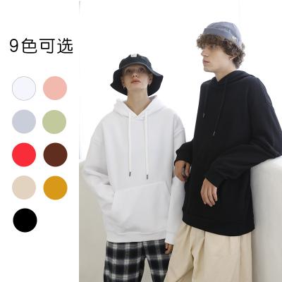 China 500g Anti-wrinkle Fleece Super Soft Thick Hoodie Loose Drop Shoulder Fit Hoodies For Men for sale