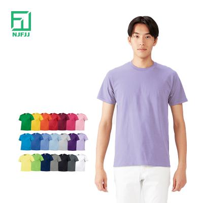 China Wholesale Anti-Wrinkle Anti-Wrinkle Men's 150g Cotton Cheap T-shirt Wholesale Unisex T-shirt for sale