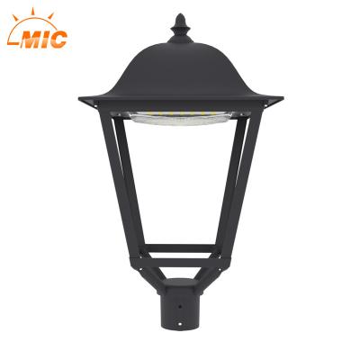 China New Design Garden Post Solar Garden Lighting 50w 75w 100w 120w Solar Garden Lamp Parking Post for sale