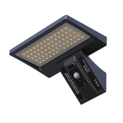 China Garden MIC Lamp Radar Detector Powered Led Waterproof Outdoor Sensor Solar Wall Light for sale