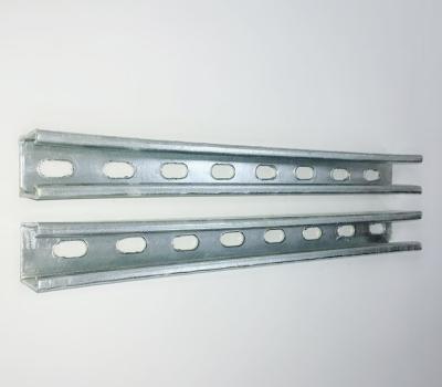 China Silver U Channel Strut Channel Strut C Channel With Easy Installation System for sale