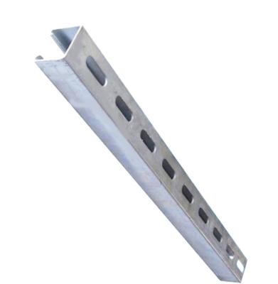 China Q235 Section Steel Galvanized Metal Strut Channel Parallel Plunge Fiberglass C Channel for sale