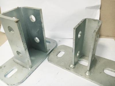 China Heavy Duty Silver Strut Channel Base for Corrosion Resistant Construction for sale