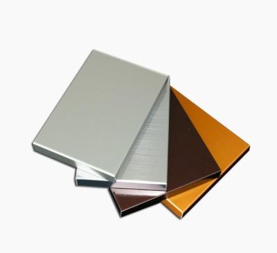 China Silver 5000 Series Fluosol Aluminum Cladding Panels For Wall Facades for sale