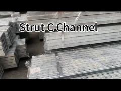 Photovoltaic bracket hot dip Galvanized Solar Mounting System Strut Channel