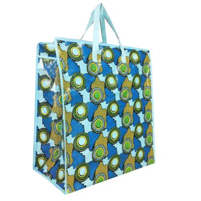 China Shopping Customized Packaging Woven Polypropylene Bags Zipper for sale