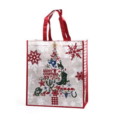 China Recyclable Recyclable Grocery Bag /pp Shopping Bag /OEM Logo PP Woven Shopping Bag for sale