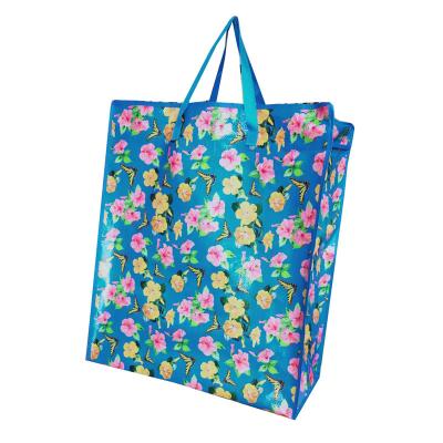 China BIODEGRADABLE Printed Woven Shopping Bag Material / Promotional Polypropylene PP Woven Bags / Laminated Woven Tote Bags for sale