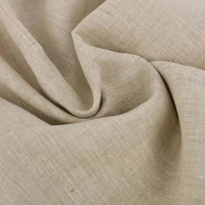 China Plain Anti Pill 55%Linen 45%Rayon Fabric Use For Shirts Dress 11s*11s / 51*47 190GSM for sale