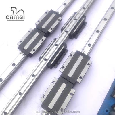 China Hiwin45mm High Stability RGH45HA RGH45CA RGW45HC RGW45CC Linear Guideway Bearing CNC Machinery Steel Linear Rail Motion Guide Price for sale