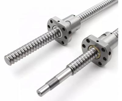 China High Efficiency Rolled Spindle Ball Screw SFU1610 L300 mm+ Transmission Nut + End Processing Can Choose Length For CNC Parts for sale