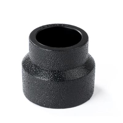 China HDPE Pipe Connector Hdpe Hot Fusion Fittings 1inch 4inch 6inch 20 Coupling 40 50 63 Reducer for sale