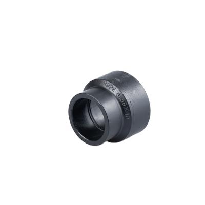 China hdpe pipe connector price pe fittings hdpe fitting good for pn16 safety pipe fitting 100% for sale