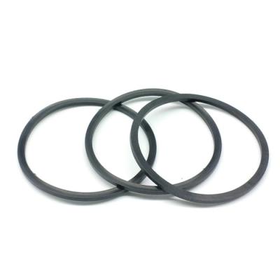 China Black NBR Material Parbak Oring Backup Rings 8-216 AS568 Series 90 ShoreA for sale