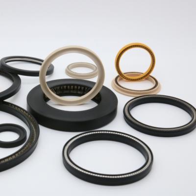 China Food Grade PTFE PEEK Spring Energized O Ring 90 Shore A For Medical Equipment for sale