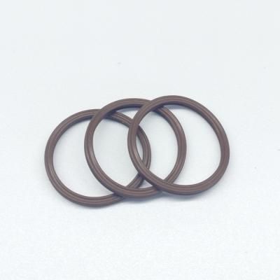 China AS124 Brown FKM Material X RING Seal Wire Diameter 2.62mm quad ring seals for sale