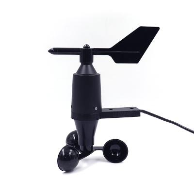 China Industrial Analog Cup Vane Anemometer Wind Speed ​​and Direction Sensor RY-FSX Digital and RS485 Direction Sensor Price for sale