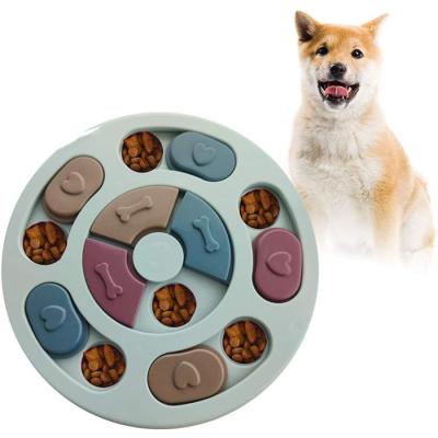 China Sustainable Dog Toys Hot Selling IQ Training Slow Feeding Puzzle Game Interactive Dog Toys for sale