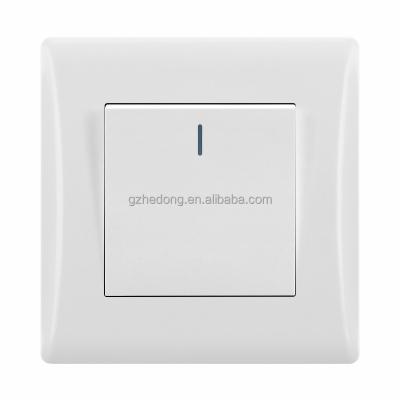 China Smart Home Automation System PC white Control BS Standard Home Accessory Switch Gang Switch 1 Way for sale