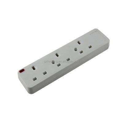 China Multifunctional UK type2 3 4 5 6 gang socket outlet power strip,british standard extension power socket for sale