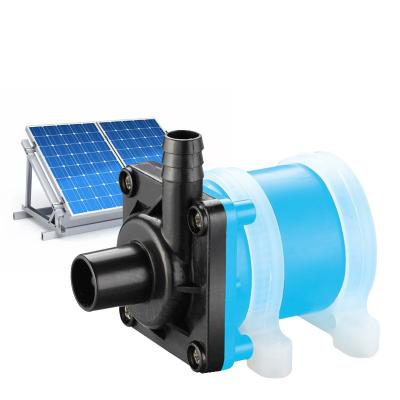 China Family Homes 12V 24V DC-800 Brushless Electric DC Booster Solar Water Pump for sale