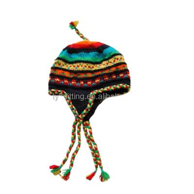 China COMMON High Quality Wholesale Warm Knitted Winter Hat Earmuff Knitted Hat for sale