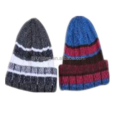 China Promotional Acrylic Knitted Beanie Cuff Men's Skullcap for sale