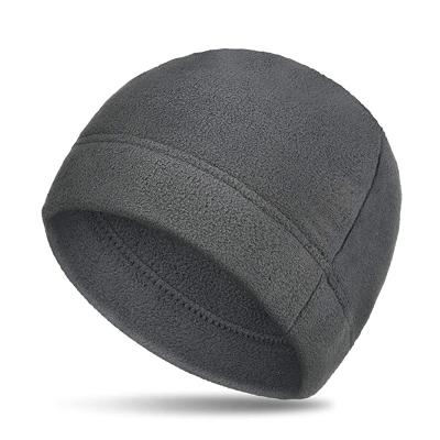 China COMMON High Quality Outdoor Super Warm Thermal Beanie Cap Winter Hat Cuffless Fleece For Men for sale