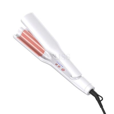 China Ceramic Electric Hair Curler Curling Machine Roll U Egg Stick Hair Straight Hair Curler Dual Function Ceramic Hair Curler for sale