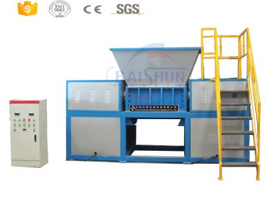 China Double shaft waste home plastic shredder machine manufacturer for sale